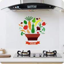 A wide variety of kitchen wall stickers options are available to you, such as function, use, and style. Ampire Large Wall Stickers Kitchen Sink Area Decoration Anti Oil Self Adhesive Vegan Vegetables Price In India Buy Ampire Large Wall Stickers Kitchen Sink Area Decoration Anti Oil Self Adhesive Vegan Vegetables Online