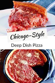 chicago style deep dish pizza del s cooking twist recipe chicago style deep dish pizza homemade pizza recipe easy deep dish pizza