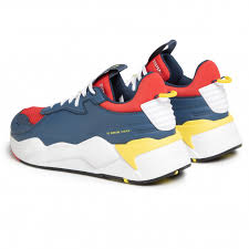 Puma red high top sneakers. Sneakers Puma Rs X Master 371870 05 Dark Denim High Risk Red Sneakers Halbschuhe Herrenschuhe Eschuhe De