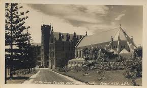 St Patrick S College And Cerretti Chapel Manly Nsw C1935 Sydney Ozhistory Cerrettichapel Manly Historical Sites History Teachers Postcard