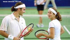 Maybe you would like to learn more about one of these? Roger Federer Trolls Wife Mirka Over Fan S Query About Them Playing Doubles Ever Again