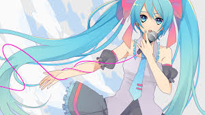 She was named after tejano singer selena, who died in 1995. Images Of Blue Hair Anime Singer Girl