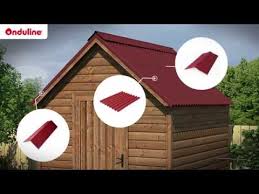 Plaques De Toiture Ondulees Bitumees Easyline Onduline Youtube