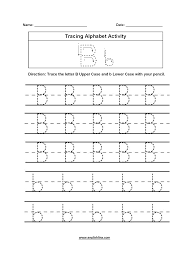 Letter B Tracing Alphabet Worksheets Alphabet Worksheets Alphabet Practice Worksheets Alphabet Letter Worksheets