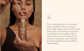Amazon.com: SWEET JULY SKIN Irie Power Face Oil, Moisturizing, Illuminate,  Hydrating, Squalene, Neem Seed Oil, Turmeric Root Oil, Clean, Vegan, 1 Fl  Oz : Beauty & Personal Care