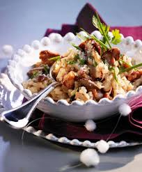 Risotto Forestier Au Jambon Cru Le Mag Auchan Recette Risotto Recette De Plat Recette Risotto Facile