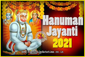Every year devotees observe hanuman jayanti as they believe that lord hanuman was born on the chaitra purnima. 2021 Hanuman Jayanti Pooja Date Time 2021 Hanuman Jayanti Calendar Festivals Date Time
