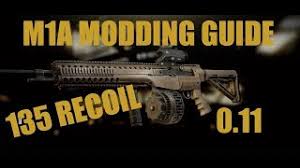 How weapon crafting and modding works in escape from tarkov. M1a Modding Guide Lowest Recoil Builds Escape From Tarkov Readable