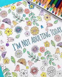All seven of these free printable coloring pages print full size on standard 8 1/2 x 11 printer paper. Make A Coloring Page Bookmark Carla Schauer Designs