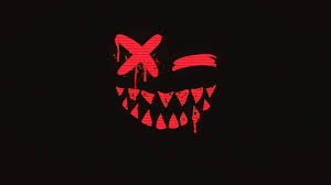 Awesome dark wallpaper for desktop, table, and mobile. Bj06 Art Smile Dark Horror Face Simple Wallpaper