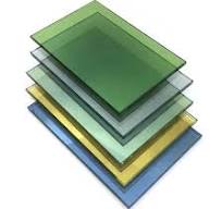3mm-12mm Tinted Float Solar Reflective Glass with Green Blue Grey Bronze  Colors Optional