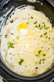 Best Crock Pot Mashed Potatoes Slow Cooker Yellowblissroad Com Recipe In 2020 Crockpot Mashed Potatoes Thanksgiving Cooking Mashed Potatoes