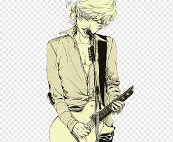 Anime Drawing Manga Singing Guitar Player Comics Microphone Hand Png Pngwing Sketch guitar illustrations & vectors. anime drawing manga singing guitar