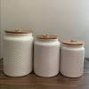 Pfaltzgraff filigree ex large canister usa. 3