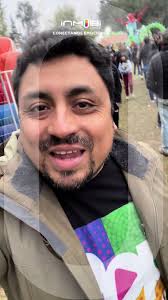 @IsmaelDJRetro recorrio esta tarde el #ParqueAlbertoHurtado en la  #SemanaDeLaChilenidad en la comuna de #LaReina y visito #InmobiPark de  #Inmobichile y su #ParqueDeDiversiones #ConectandoEmociones