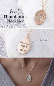 Pin On Fingerprint Necklace