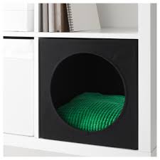 Lurvig Cat House Black 13x15x13 33x38x33 Cm Ikea Ikea Cat Cat House Ikea