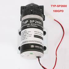 Ro Water Filter Parts 24vdc Water Pump High Pressure Booster 100 125gpd Machine Increase Reverse Osmosis Syste Reverse Osmosis System Water Pumps High Pressure