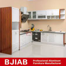 White modern aluminium kitchen cabinet. China White And Golden Oak Modern Metal Furniture Aluminum Kitchen Cabinet China Metal Cabinet Metal Furniture