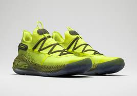 Nba star stephen curry's history of under armour basketball shoes on the court. Ua Curry 6 All Star Yellow Release Info Sneakernews Com