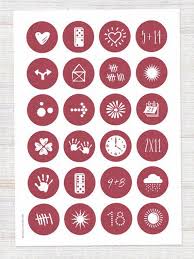 Entdecke rezepte, einrichtungsideen, stilinterpretationen und andere ideen zum ausprobieren. 24 Advent Calendar Numbers Stickers Picture Enigmas Rose Adventkalender Etiketten Papier Adventskalender Bilder