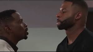 Carlton's intense facial expression