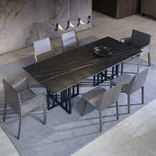 Custom made table pads ( no leaves) kitchen dining table top cover saver protector magnet locks any size shape colors etc. Modern Stone Top 63 Dining Table With Black Base Stone Top Dining Table Dining Table Stone Dining Table