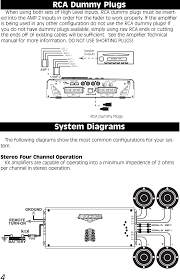 Read cabling diagrams from bad to positive plus redraw the signal as a straight line. Kicker Kx300 4 Kx600 And Kx800 Owners Manual Kx 300 4 03