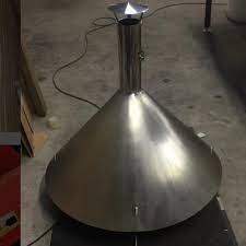 This means they're easy to move around and are ideal for small decks and the jhy design fire bowl pot uses an odorless, smokeless, and clean fuel called bio ethanol. Stainless Steel Fire Pit Hood Flue Chimeny Tungsten Engineeringtungsten Engineering