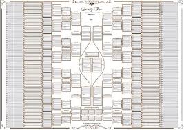 10 generation double chart 120 gsm family history