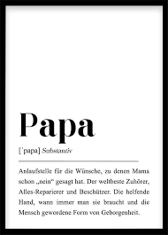 Papa Definition Din A4 A3 Poster Geschenk Fur Vater Du Wirst Etsy Dad Definition Dad Birthday Gift Dad Birthday