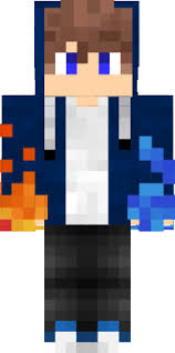 Fire Water Boy Nova Skin Minecraft Skins Cool Minecraft Skins Boy Skin Nova