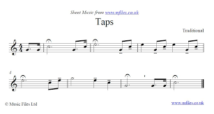 Download digital piano sheet music worldwide. Traditional Taps A Military Bugle Call Sheet Music