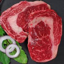 The part of the cow that prime rip steak comes from is the lower part of the ribcage. Wagyu Ribeye Steaks Beef Rib Steak Gourmet Food Store