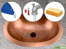 3 ways to clean copper sinks wikihow