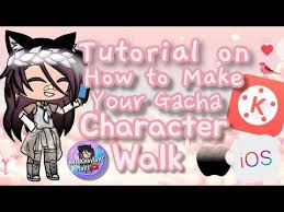 How To Animate Walk A Gacha Character Gacha Life Basic Editing Tutorial Video Youtube Editing Tutorials Basic Editing Make Your Own Character
