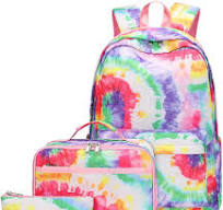 URFEDA Kinder-Schulrucksack, 3-in-1-Schulranzen-Set für Mädchen,  Freizeit-Schultasche mit Thermo-Lunchbox, Bleistiftbeutel,  Reise-Schulrucksack, ...