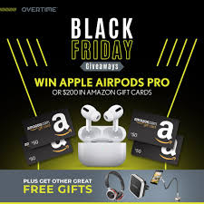 Overtime Is Doing A Giveaway Grand Prize Is Winners Choice Between Apple Airpods Pro Or A 200 Amazon Gif In 2020 Amazon Gift Card Free Amazon Gift Cards Amazon Gifts