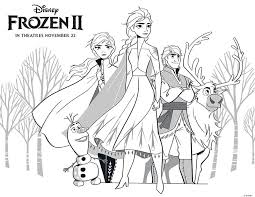 Coloring pages of frozen 2 for free printing. Free Printable Frozen 2 Coloring Pages And Activities