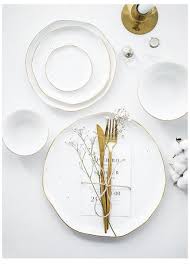Porcelain dishware and most bisque ware are safe for heating in the microwave. Chloe Ceramic Plate 3 Colors Ceramic Plates Ceramics Plates