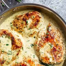 Creamy Herb Chicken Recipe Yummly Recipe Herb Chicken Recipes Chicken Dinner Recipes Easy Chicken Recipes