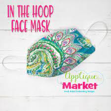 The larger ring has a tightening device, usually in the form of a metal screw. In The Hoop Face Mask