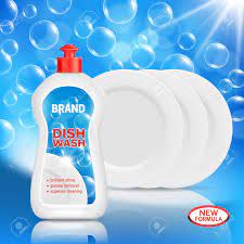 4.6 out of 5 stars 134. Dish Wash Liquid Soap And Clean Dishes Realistic Vector Mockup Dishwashing Detergent Advertising Design Of 3d Plastic Bottle With Label Template White Plates And Soap Bubbles Royalty Free Cliparts Vectors And Stock