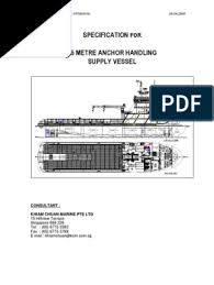 Check spelling or type a new query. 75m Supply Vessel Full Specification Ahsv Hull Watercraft Ships