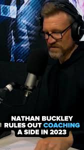 Nathan Buckley confirms he will NOT coach an AFL side in 2023.  #AFL#footytiktok #collingwood #coaching #news #footy