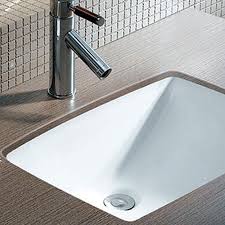rectangle undermount bathroom basin