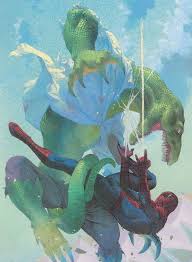 The Lizard Vs Spider Man By Esad Ribic Spiderman Art Marvel Artwork Superhero Art