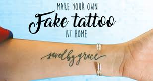 Put the paper with an image under the glass and a white sheet of paper on top of the glass. How To Make Fake Tattoos Temporary Tattoo Trending Tattoo