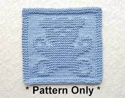 Knitting Teddy Bear Pattern Instant Download Baby Washcloth Pattern Aunt Susan S Closet