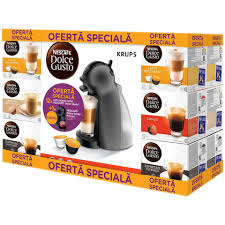 Măcinișul boabelor este optim și constant. Nescafe Dolce Gusto Pachet 12 Cutii Capsule Si Espressor Piccolo Www Mega Image Ro